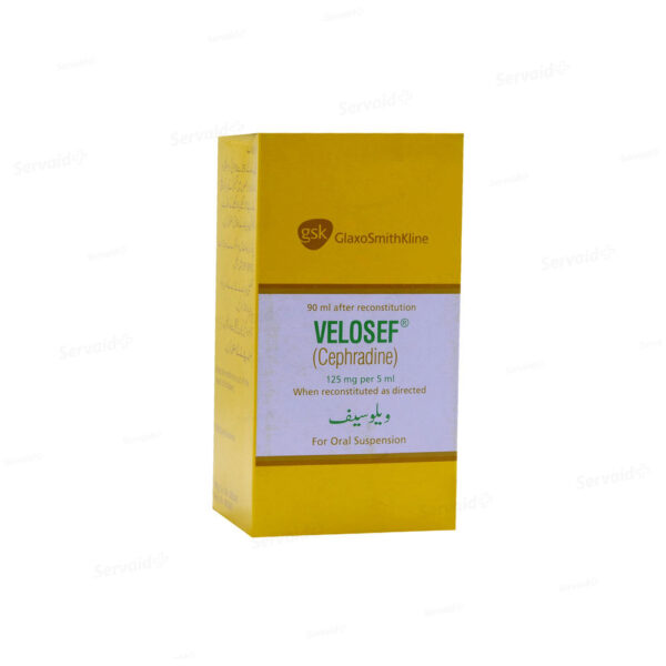 VELOSEF 125MG SUSPENSION 90ML