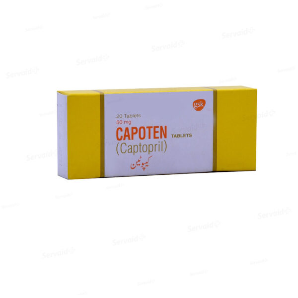 CAPOTEN 50MG TAB