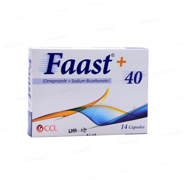 FAAST+ 40MG CAPS 14`S