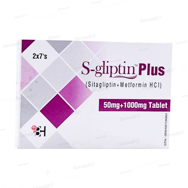 S GLIPTIN 50/1000MG TAB