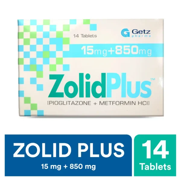 ZOLID PLUS 15/850MG TAB