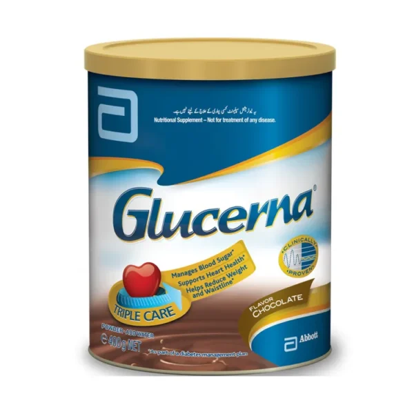 GLUCERNA CHOCOLATE 400GM