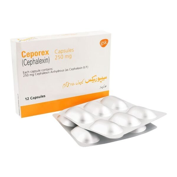 CEPOREX 250MG CAPSULES