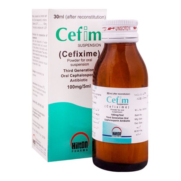 CEFIM 100MG SYP 30ML