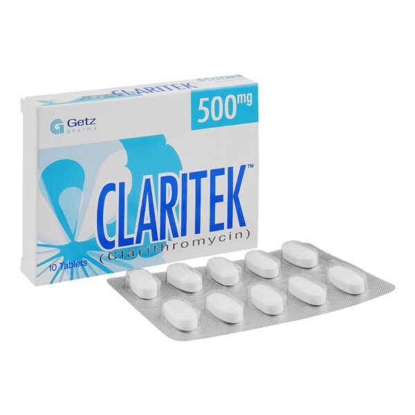 CLARITEK 500MG TABLETS