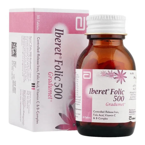 IBERET FOLIC 500 - CHEMISTCART