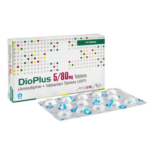 DIOPLUS 5/80MG TAB