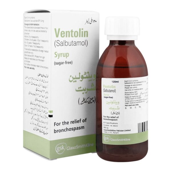 VENTOLIN 120ML SYP