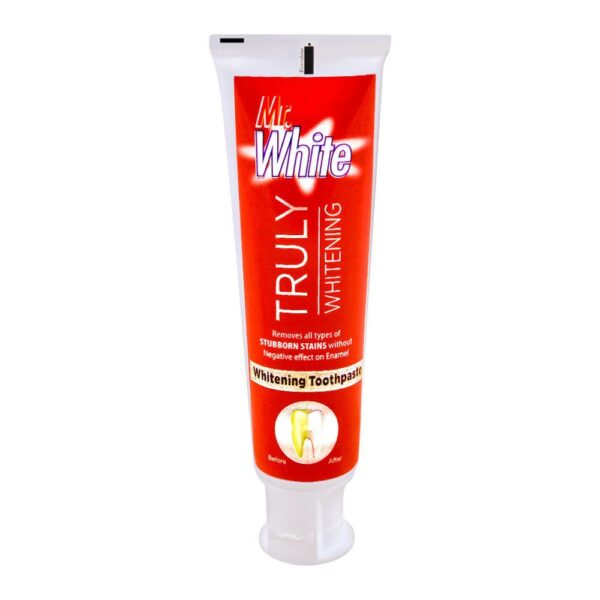 MR.WHITE TRULY WHITENING PASTE 120GM