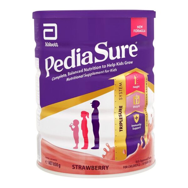 PEDIASURE STWARBERRY POWDER 850GM