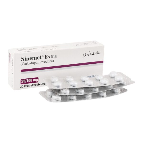 SINEMET EXTRA 25/100 MG TAB