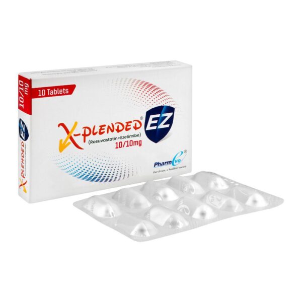 X-PLENDED EZ 10/10MG TAB 10`S