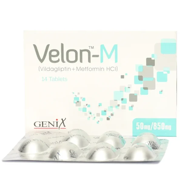 VELON-M 50/850MG TAB