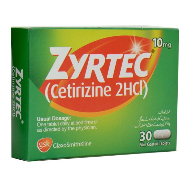 ZYRTEC 10MG TAB