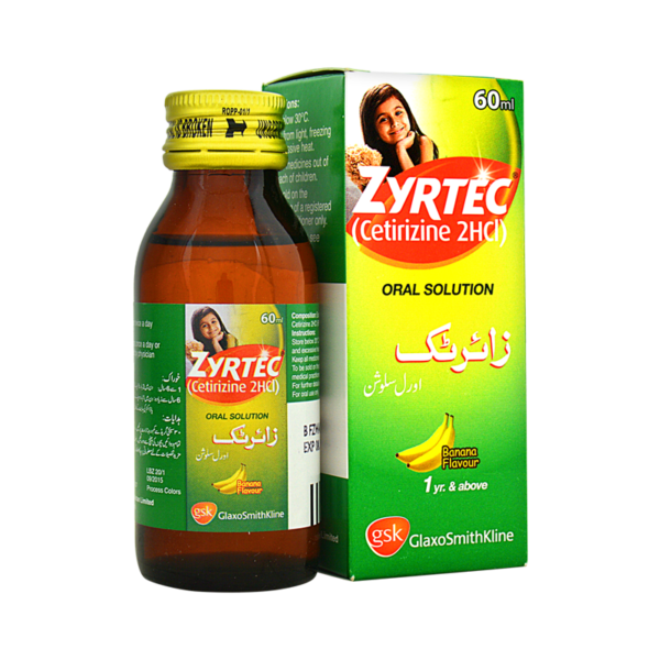 ZYRTEC 60ML SOL