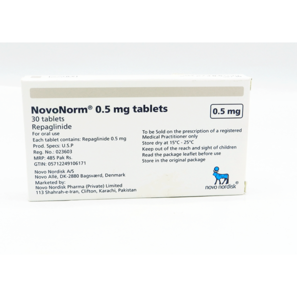 NOVONORM 0.5MG TAB