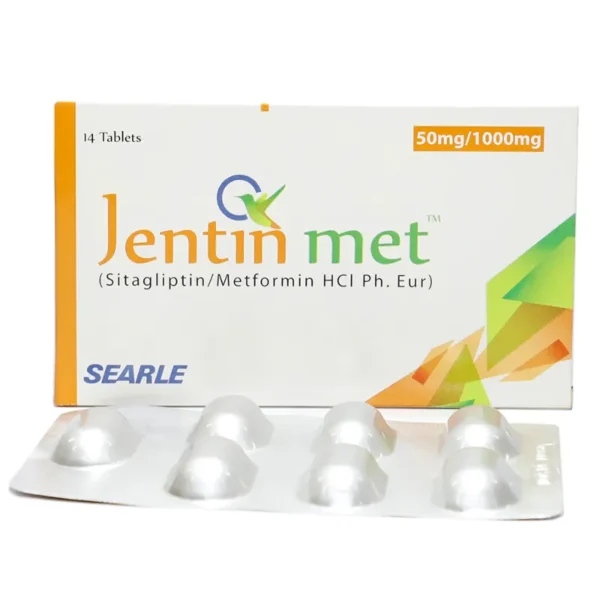 JENTIN MET 50MG/1000MG TAB