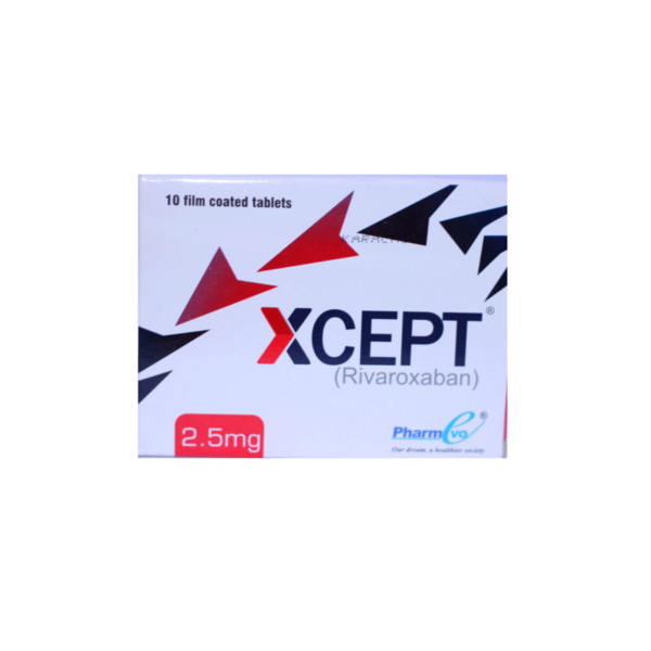 XCEPT 2.5MG TAB 10`S