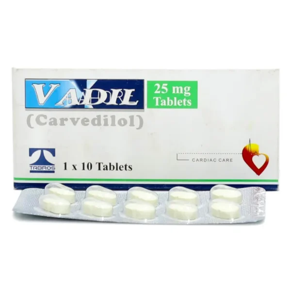 VADIL 25MG TAB