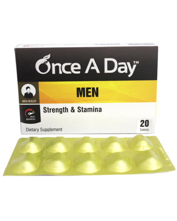 ONCE A DAY MEN TAB