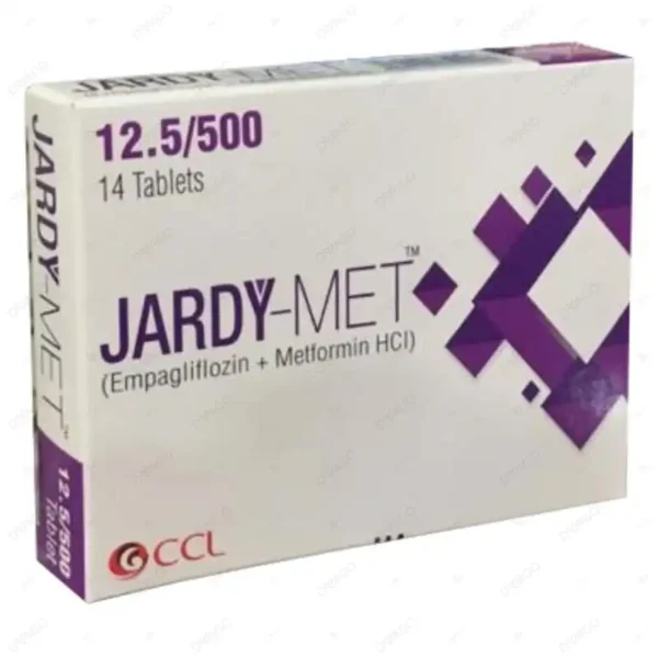 JARDY MET 12.5/500MFG TAB 14S