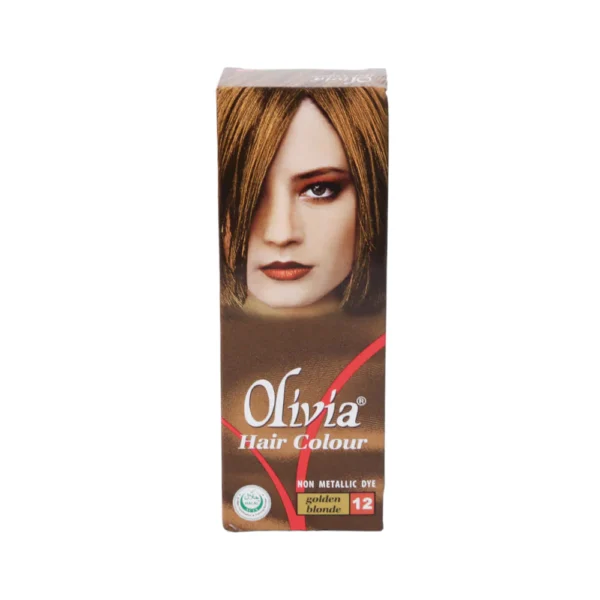 OLIVIA HAIR COLOUR GOLDEN BLONDE 12