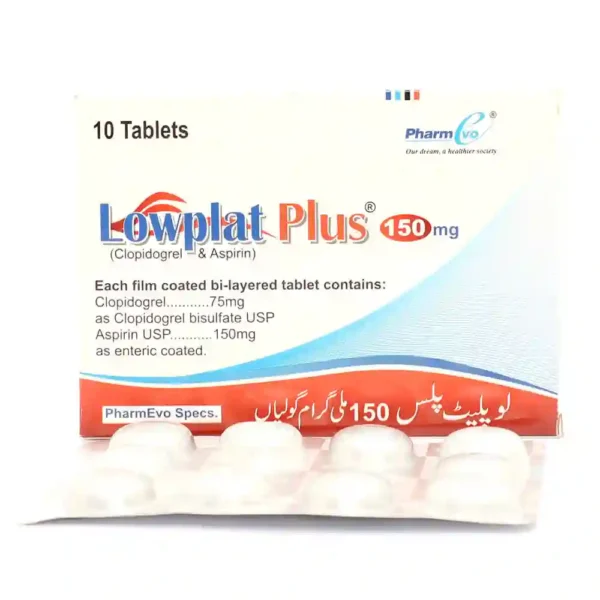 LOWPLAT PLUS 150MG TAB