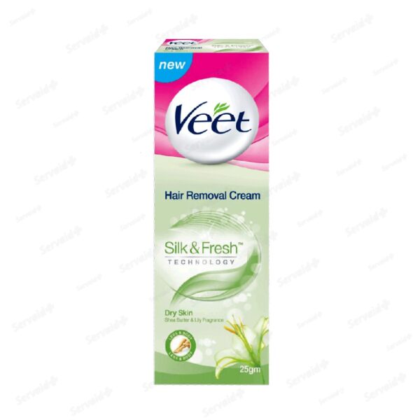 VEET DRY SKIN HAIR REMOVAL CREAM 25GM