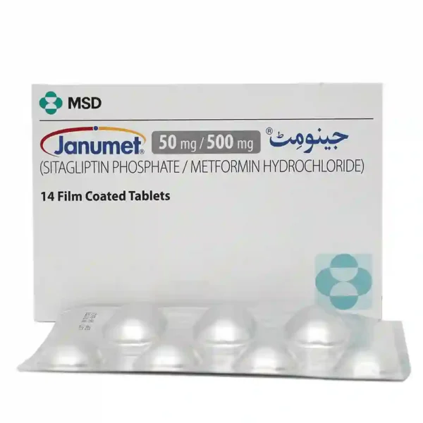 JANUMET 50/500MG TAB