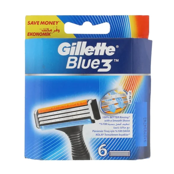 GILLETTE BLUE3 BLADE 6