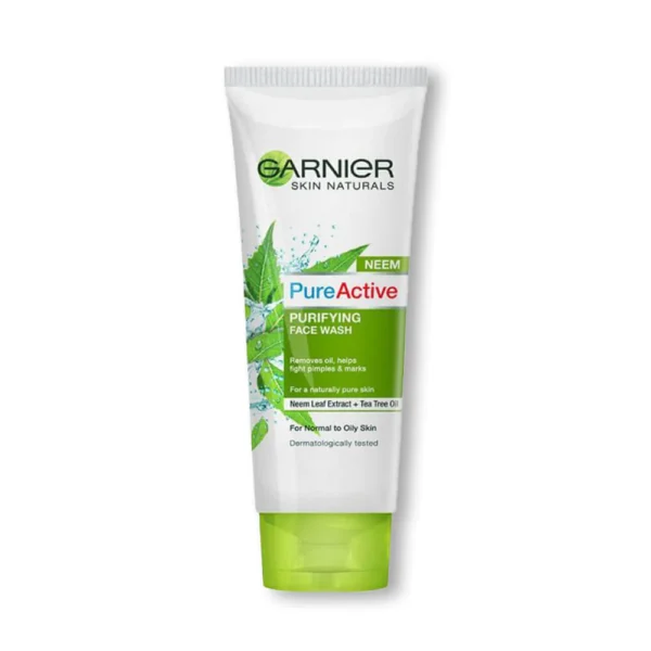 GARNIER PURE ACTIVE NEEM FACE WASH 50ML