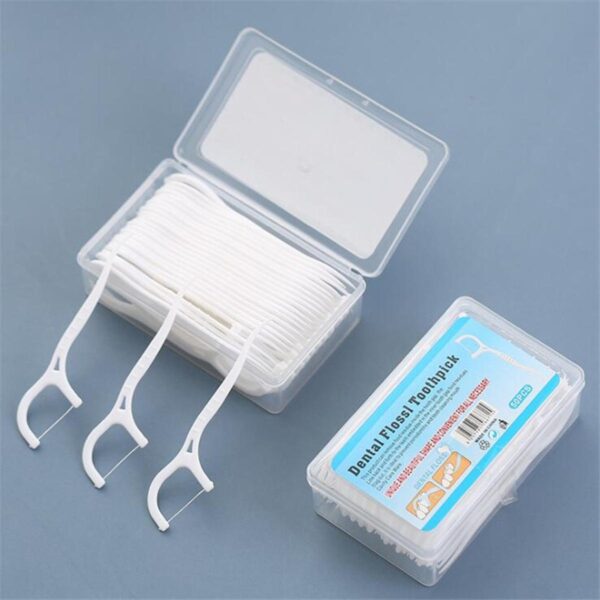 TOOTH PICKS (PLASTIC FLOSS)