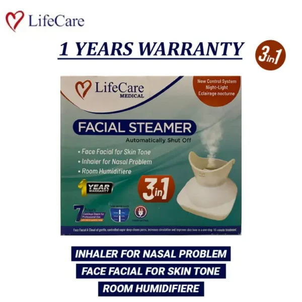 LIFECARE FACIAL 3IN1 STEAMER