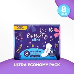 BUTTERFLY ULTRA THIN LONG 8`S