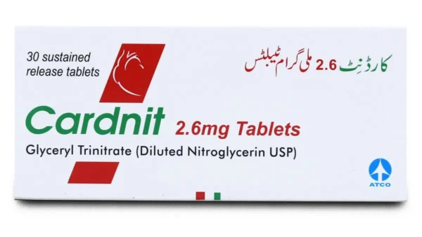 CARDNIT 2.6MG TAB
