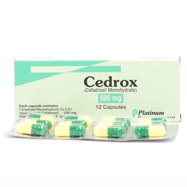 CEDROX CAPSULES 500MG