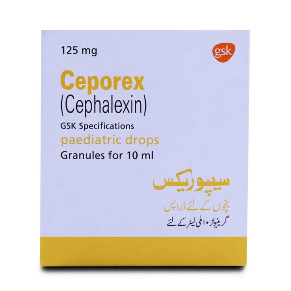 CEPOREX PAEDS DROPS 125MG