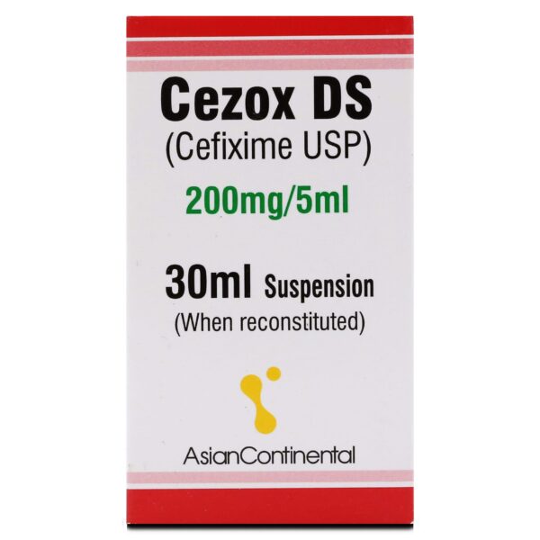 CEZOX DS 200MG/5ML SUSP 30ML