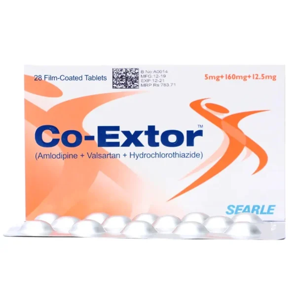 CO EXTOR 5+160+12.5 TABS