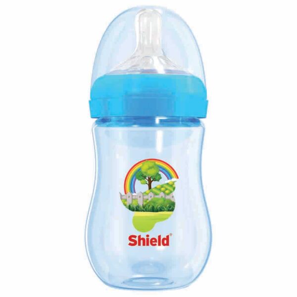 SHIELD WIDE NECK FEEDING BOTTLE 260ML