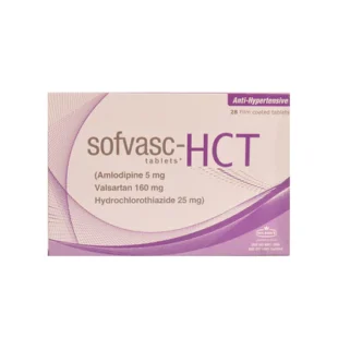 SOFVASC HCT 5/160/25MG TAB