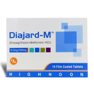 DIAJARD M 12.5/500MG TABLETS