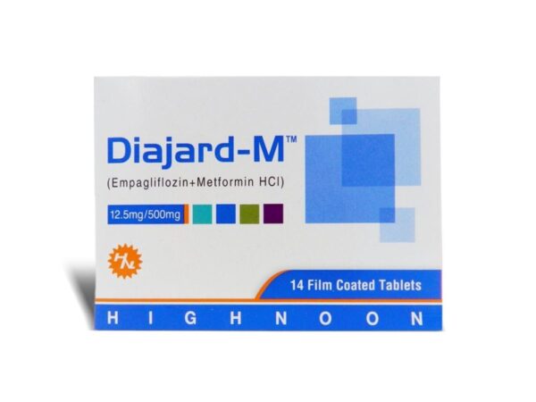 DIAJARD M 12.5/500MG TABLETS