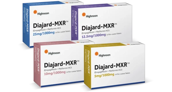 DIAJARD-MXR 10/1000MG TABLETS