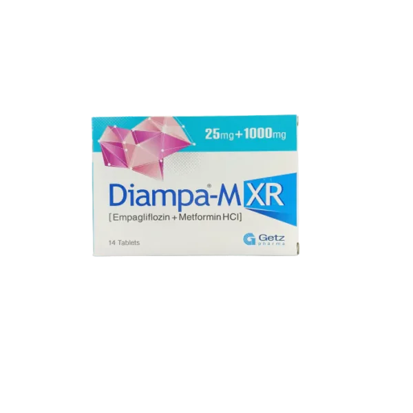 DIAMPA-M XR 25/1000MG TABLETS