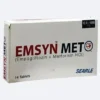 EMSYN MET 12.5/1000MG TABLETS
