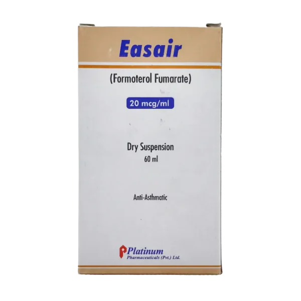 EASAIR 20MCG SUSPENSION 60ML