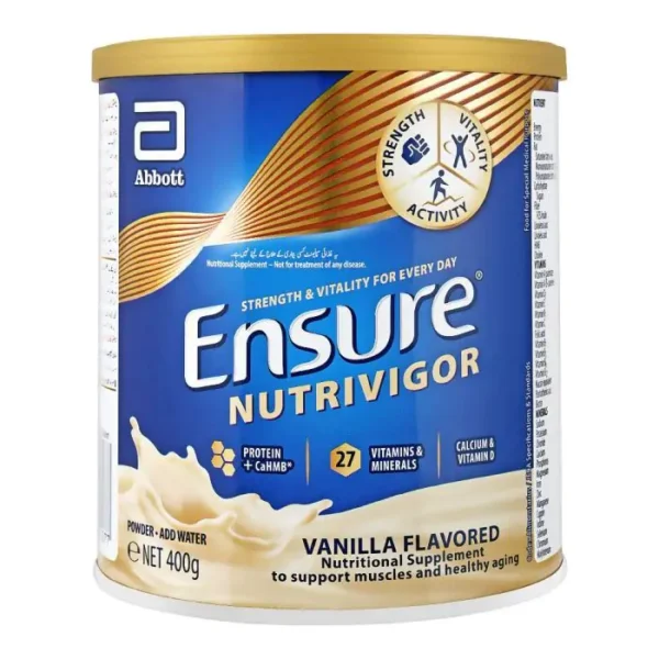 ENSURE NUTRIVIGOR VANILL 400GM