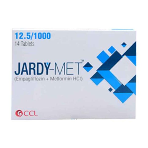 JARDY MET 12.5/1000MG TAB 14S