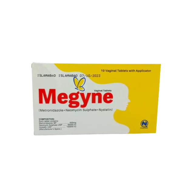 MEGYNE 10VAGINAL TAB
